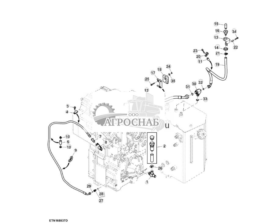 Трубопроводы трансмиссии, PST (801465 - 801999) - ST874556 452.jpg